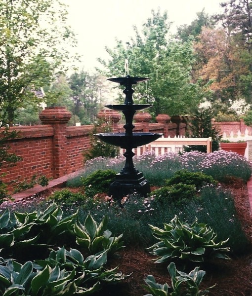 3 three tier iron traditional fountain